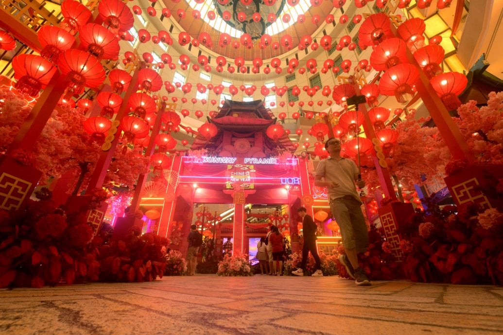 大都会/雪隆商场的新年装饰