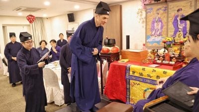 狮城全真教化协会 迎来洋道士和Z世代