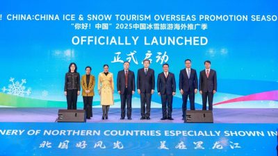 受邀中“冰雪同梦”推广会开幕   倪可敏向29国推广大马