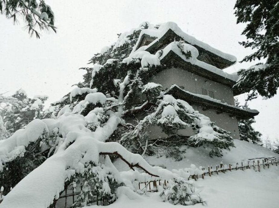 日本警报级大雪来袭　青森县暴雪4死12伤