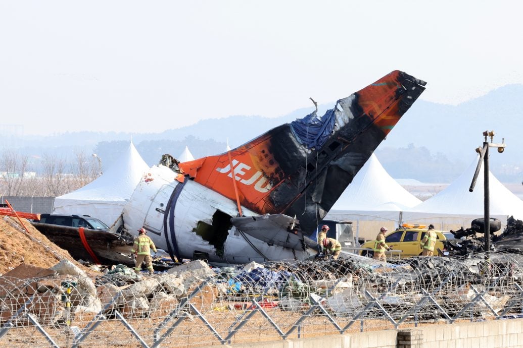 济州航空空难后 韩国拟改进机场航向台结构