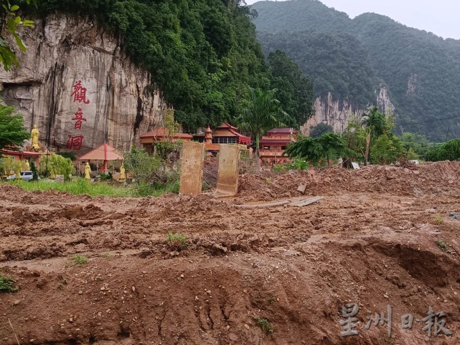 观音洞出入口治水工程未完成 今年元宵节活动停办