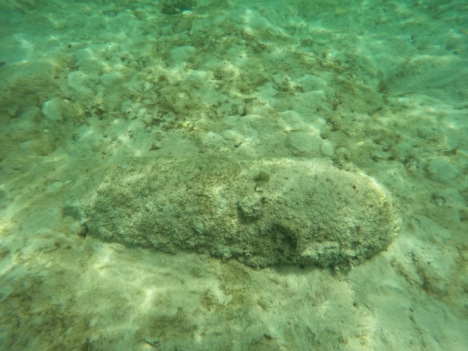 视频|大马海军扫雷潜水队引爆 沙军舰岛二战未爆弹销毁