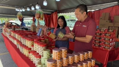 设80摊位 雪隆最大型   蒲种年货街 一站式选购