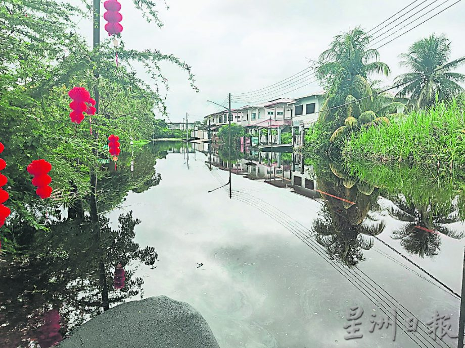 诗巫连日多雨　初三多处涨水 　