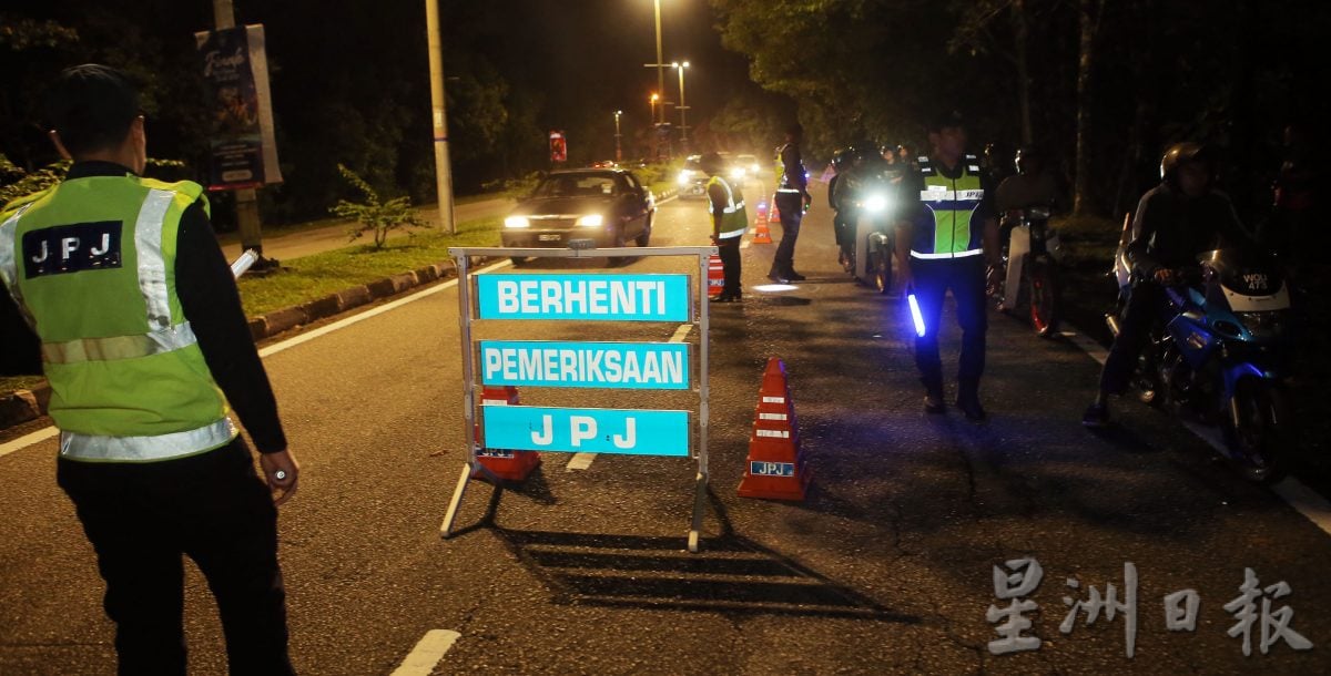 霹陆交局元旦前夕取缔行动 2人毒品筛检呈阳