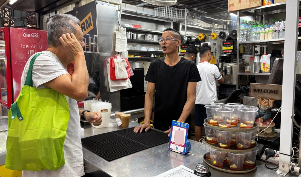 （大北马）打工族长假未归　峇央峇鲁巴刹部分小贩感受新春生意“冷风”