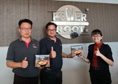 Power Root和泰超市印度年糕   赞助新山松鹤之夜礼品