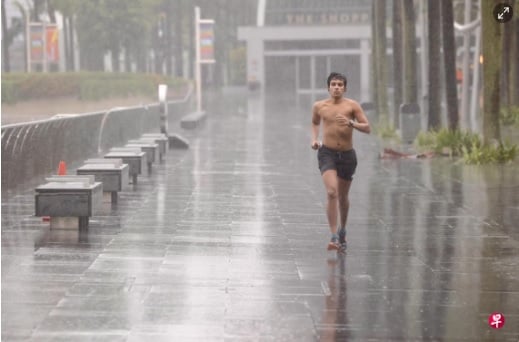 （已签发）柔：狮城二三事：新加坡雷雨天气 樟宜机场至少58航班延误