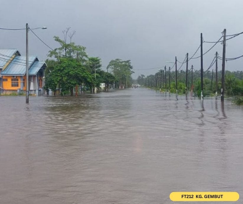 （已签发，12PM）柔：连续降雨柔州4县水灾   18疏散中心收容1156灾民