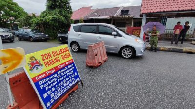 限时单向道当透明 来硬的   甲洞巴刹要道 强制实施紧盯