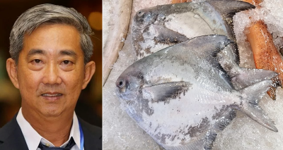 CNY dish Chinese pomfret now selling at RM300 per kg