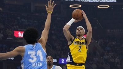 NBA|克服哈里伯顿伤退完成逆转 溜马终结骑士12连胜