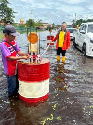 程明智：.长时间淹水坑坑洞洞.争取200万维修林开臻路