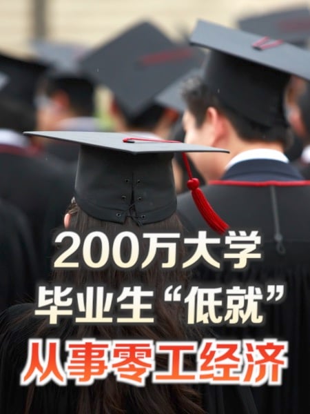 200万大学毕业生“低就” 从事零工经济