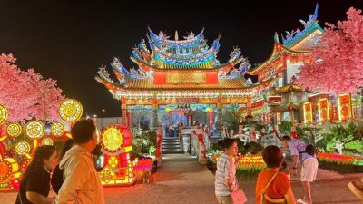 半岛心旅行 | 新村庙宇用心打造   年景布置 成美丽风景线