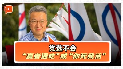 刘镇东：党选不会“赢者通吃”或“你死我活”