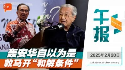 世纪政敌要和解？敦马开条件 安华会理睬？