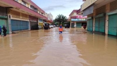 沙水灾 3县1197人在临时疏散中心避难