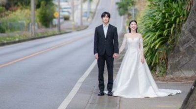 焦凡凡向往海岛式婚礼 与娄峻硕飞冲绳圆梦