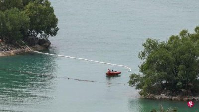 狮城布拉尼岛柴油泄漏 漏油情况已受控制