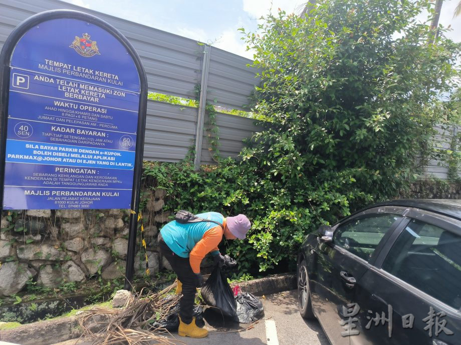 柔：可版头：民生特工队：古来老街废置停车场，沦为垃圾场