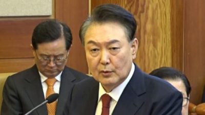 韩国民调：近60%民众 支持罢免尹锡悦