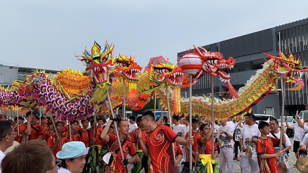 （古城第二版主文）喜灵宫办“神威远镇”游行 最多请神鼓锣手列记录大全