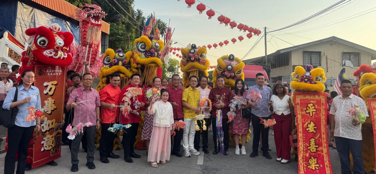 （大北马）武吉淡汶元宵节潮州大锣鼓申遗还要努力推广