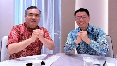 倪可敏 陆兆福新春聚餐 互传祝福共商党国未来