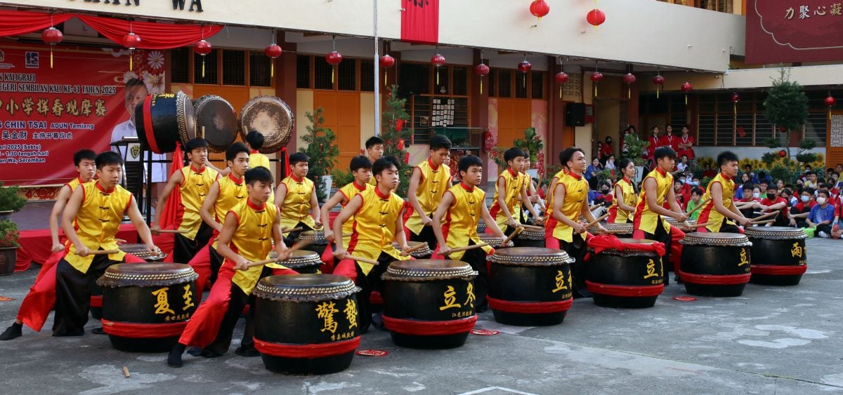 NS主文／第41届森州中小学挥春观摩赛 逾2000名学生共襄盛举