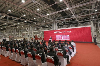 Tesla battery gigafactory in Shanghai launches production