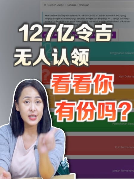 127亿无人认领款项 eGUMIS查询+申请全攻略