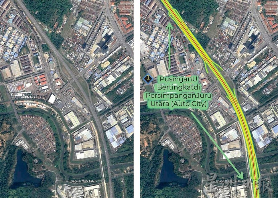 (大北马)柔府衔接双溪赖高架公路计划今年动工　需5年施工期