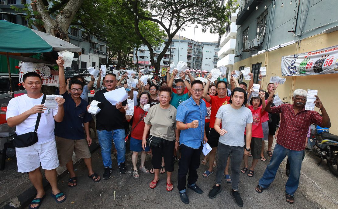 （早报可头）大都会/旧古仔路鸿图园居民频频中交通罚单/6图